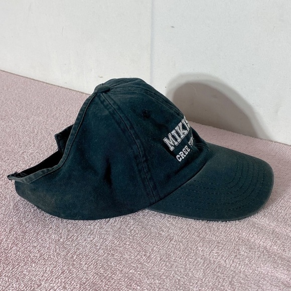 5/$25 Washed Black Mikisew Cree First Nations Ponytail Hat - Picture 9 of 10